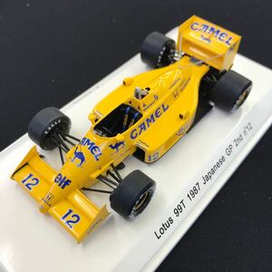 REVE COLLECTION LOTUS 99T 1987 Japanese GP 2nd #12