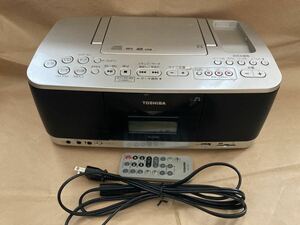 東芝 CDラジオカセットレコーダー TY-CDX9 シルバー