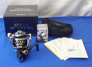 ◎SHIMANO　シマノ　STELLA　13ステラ　SW5000XG　スピニングリール　ハンドルノブカスタム