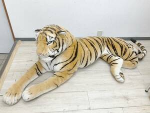 ◇ぬいぐるみ◆HANWA-SHOKO アニマルワールド タイガー 虎 トラ ヌイグルミ オブジェ 抱き枕 クッション