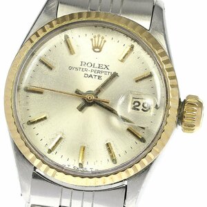 ジャンク ロレックス ROLEX 6517 オイスターパーペチュアル デイト Cal.1160 自動巻き レディース _745590【ev20】