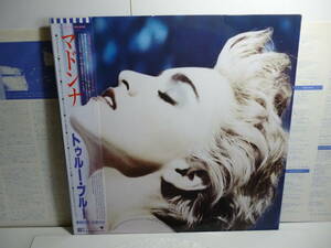 ■LP レコード★帯付 Madonna マドンナ / True Blue トゥルー・ブルー★P-13310