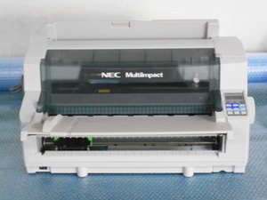 NEC MultiImpact 700JEN ドットインパクトプリンタ PR-D700JEN LAN対応/ピン折れ無し