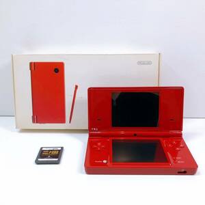 159【中古】Nintendo DSi 本体 TWL-001 レッド ニンテンドーDSi 任天堂 タッチペン 箱付き 動作確認 初期化済み ソフトセット 現状品