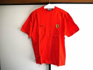 ▽ CERRUTI 1881 セルッティ Ferrari フェラーリ 半袖Tシャツ 赤 L