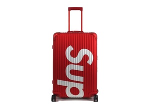 Supreme 18SS RIMOWA Topas Multiwheel Red 82L シュプリーム リモワ トパーズ マルチウィール レッド 赤 新品未開封