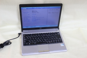 中古ノートパソコン NEC VersaPro VC-8 VY12MC-8 PC-VY12MCZ78 12.1型ワイド 起動確認済 代引き