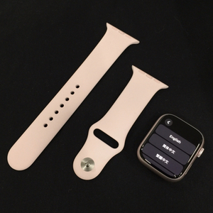 1円 Apple Watch Series9 45mm GPSモデル MR9H3J/A A2980 ピンク スマートウォッチ 本体