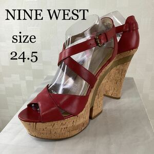 NINE WEST ナインウエスト　高ヒールサンダル