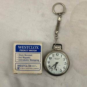 WESTCLOX Scotty 手巻き 懐中時計 USA製 箱付き 稼働品 懐中時計