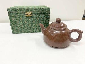 中国茶器 茶器 急須 茶瓶 中国古玩 煎茶道具 お茶 陶器 骨董古美術 アンティーク 箱あり