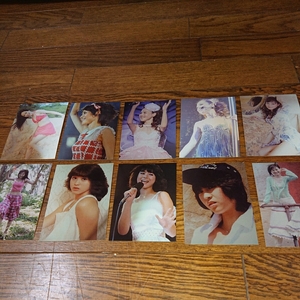 松田聖子 生写真 10枚セット 昭和アイドル 歌姫 聖子ちゃん
