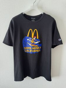 USアメリカ海外限定Champion×McDonald Santa Monica California T-SHIRTS チャンピオン×マクドナルドサンタモニカカリフォルニアTシャツ