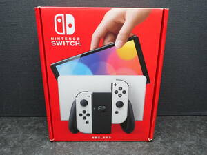 400【1円～】ニンテンドースイッチ有機EL Nintendo Switch 本体 ホワイト