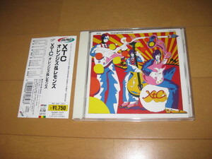 オレンジズ＆レモンズ XTC 帯付 国内盤CD VJCP-3115 ORANGES＆LEMONS ♪メイヤー・オブ・シンプルトン