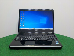 中古/15型/ノートPC/Windows10/750GB/4GB/i3-M330/FMV　NF/G50 MS office2019搭載