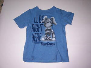 男の子用 140㎝ 半袖シャツ4点 ジャンク 何度も着用のため使用感あり（毛玉・汚れ等あり）泥遊び用 Blue Cross チャンピオン FILA puma