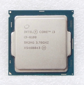 CPU Core i3-6100 3.7GHz SR2HG