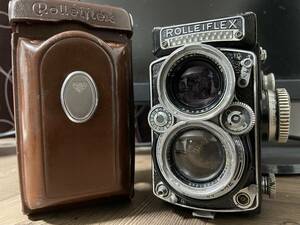 ROLLEIFLEX　Planar　　80mm　1:2.8　　ケース 付　　ローライフレックス　　rollei ローライ　①