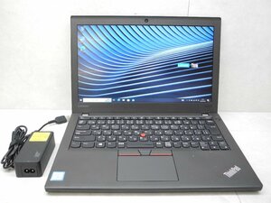 ☆1円スタート☆第7世代☆Lenovo☆Thinkpad☆X270 20HM-S0PL00/Core i5 2.50GHz/8GB/SSD256GB/無線/Bluetooth/カメラ/Office/DtoD領域☆