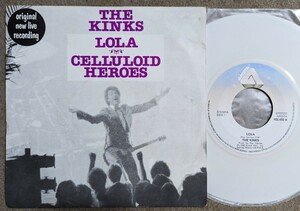 The Kinks-The Kinks-Celluloid Heroes★蘭Orig.ホワイト・カラー7"