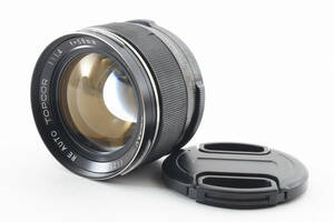 ★☆超希少品★ トプコン TOPCON RE Auto-Topcor 58mm F1.4 ブラック #240369