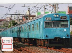 【鉄道写真】[2757]JR西日本 103系 阪和線快速 8連 2008年8月頃撮影、鉄道ファンの方へ、お子様へ
