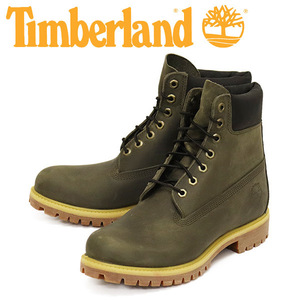 Timberland (ティンバーランド) A629N 6in PREM WP BT 6インチプレミアムウォータープルーフブーツ Grey TB462 US9.5-約27.5cm