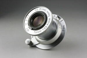 実写テスト済み Tokyo Optical Topcor 5cm F3.5 東京光学 単焦点 標準レンズ 沈胴 ライカ L39 Lマウント #235