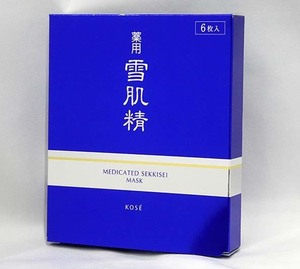 コーセー　薬用 雪肌精　マスク　15ml×6枚入　新品未開封品