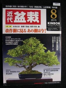 ☆近代盆栽☆2015年8月号☆改作樹に見る あの樹は今！☆KINBON☆
