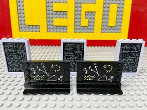 ☆黒板☆ レゴ　ミニフィグ用小物　板　ボード　壁　道具　学校　会社　C50603