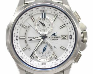 [中古品] 稼働品【CASIO】 カシオ オシアナス OCW-T1000-7AJF 電波ソーラー マルチバンド6 動作OK 中古品