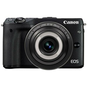 中古 １年保証 美品 Canon EOS M3 クリエイティブマクロレンズキット ブラック
