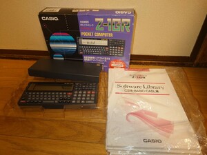 【通電動作未確認】CASIO Z-1GR 16-Bit CPU ポケットコンピューター箱付きガイドブック等あり