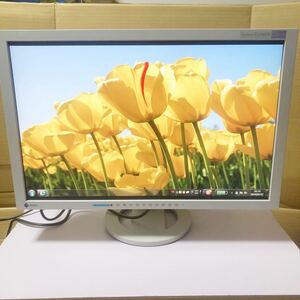 中古EIZO FlexScan　24.1型SX2462W WUXGA 1920x1200 ディスプレイ 使用時間:23286h 回転・縦型表示 動作品 管理番号SHY846