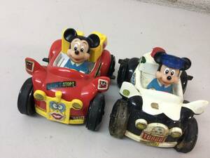 ★ レトロ ミッキーマウス ミニカー セット / Mickey Mouse 玩具 おもちゃ TOMY JAPAN 日本製 まとめ