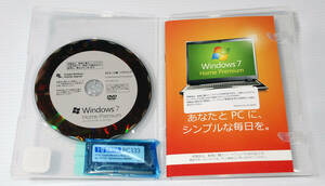Windows7 Home PREMIUM DSP版 国内正規品/DVDとプロダクトキー付/OEMシステムビルダーパック/I・O DATA PC133付