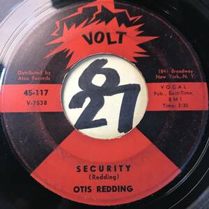 試聴 OTIS REDDING SECURITY 両面VG+ SOUNDS VG++ 