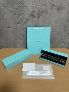 【送料無料　新品】\163万＊TIFFANY ハードウェア ブレスレット 18K YG ラージ　ティファニー　バングル