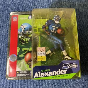 レアバリエーション並行物　McFarlane SHAUN ALEXANDER ショーン.アレキサンダー　NFL マクファーレン フィギュア　シーホークス　アメフト