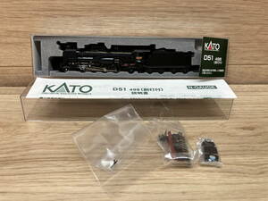 25. 美品　KATO　Nゲージ　2016－A　D51　498　副灯付　蒸気機関車　美品ですが現状品で　鉄道模型
