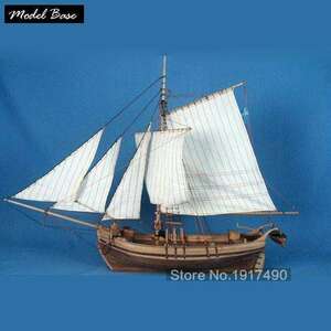 モデルボート木製スウェーデンヨットスウェーデン光箱舟木製の船のモデルのキットdiy木製船のモデルキット