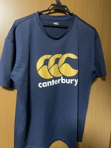 CANTERBURY コラボTシャツ カンタベリー Tシャツ　xl ジャージ　ネイビー