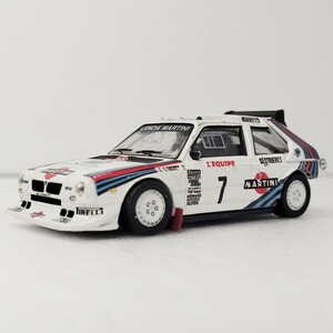 1/64 ランチア デルタ S4 1986年 マルティーニ モンテ・カルロ ラリー Lancia delta Monte carlo 7番 Rally WRC cms ミニカー 1円〜 051513