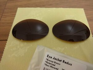 ★オークリー Eye Jacket Redux用 カスタム偏光 レンズ OO9438用 BROWN Color 新品 POLARIZED　アイジャケット