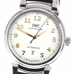 IWC IWC SCHAFFHAUSEN IW356601 ダヴィンチ オートマティック40 デイト 自動巻き メンズ 箱・保証書付き_755123