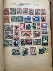②13 コレクター出品 外国切手 南アフリカ 世界 昭和 ヴィンテージ 大量 昭和切手 記念切手