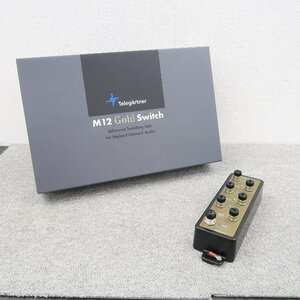 【Bランク】日本テレガートナー M12 SWITCH GOLD スイッチングハブ ニホンテレガートナー @57331