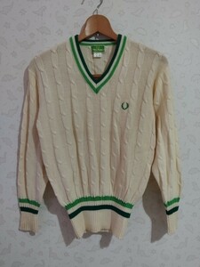 FRED PERRY　フレッドペリー　長袖ニット　ニット　長袖　トップス